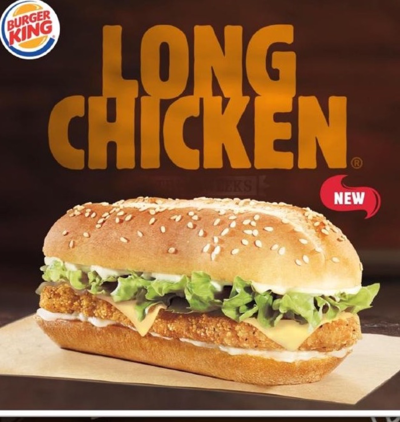 Burger King Qatar chicken campaign artwork