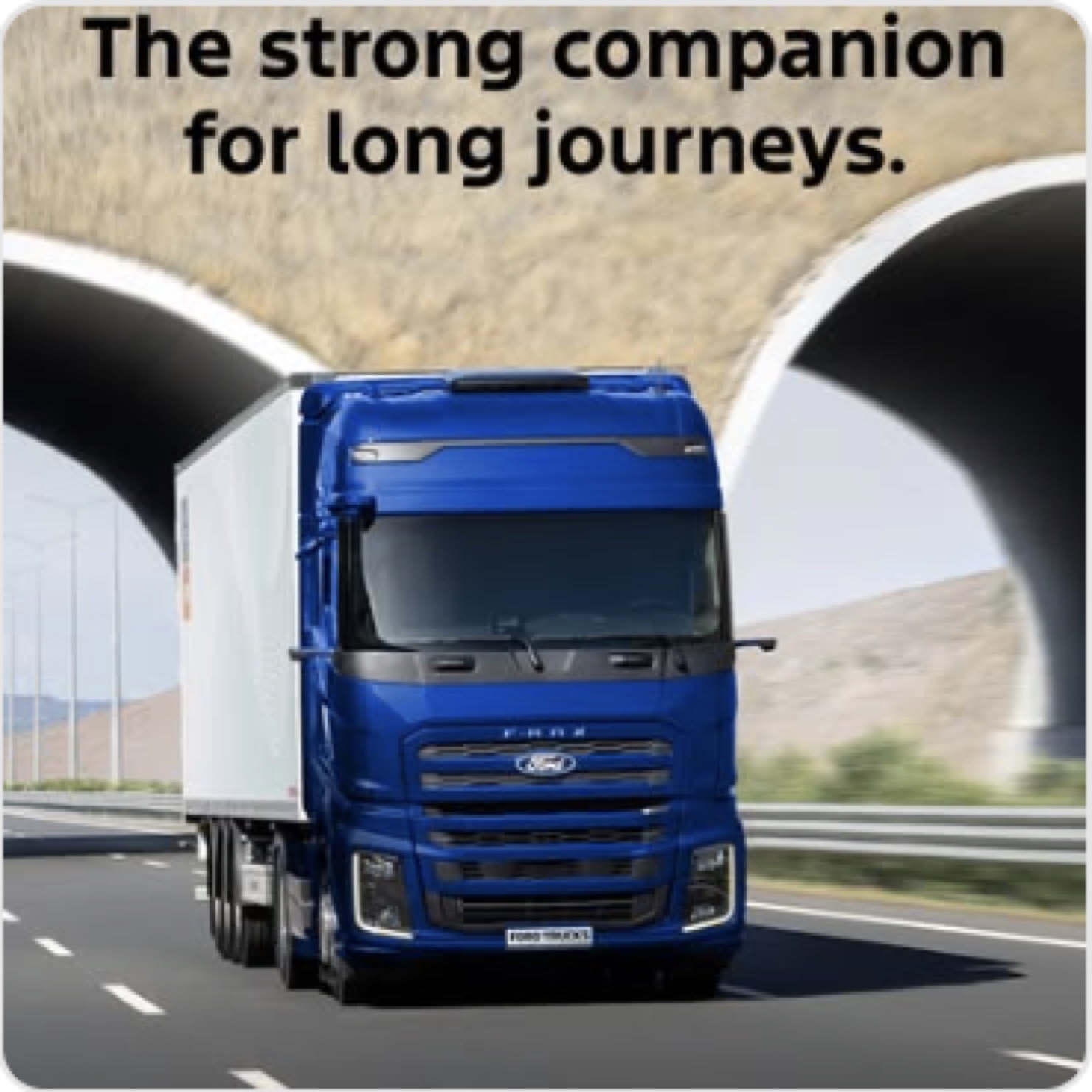 Ford Trucks Qatar campaign artwork