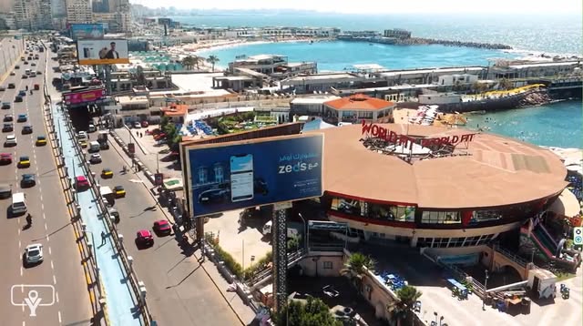 Yafta ZED campaign OOH reel footage