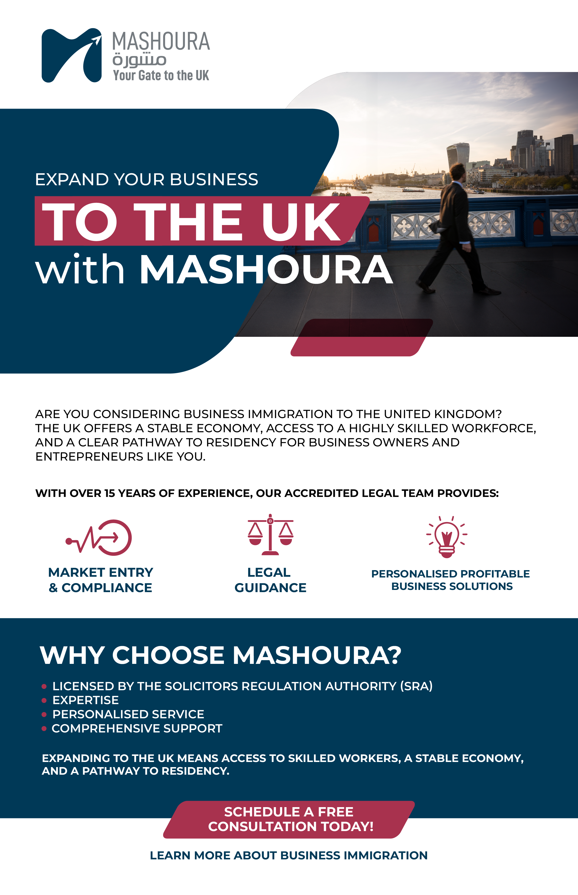 Original Mashoura email campaign design